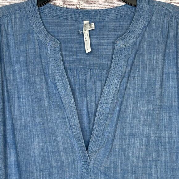 Seafolly Women's Basics Boyfriend Beach Cotton Shirt Cover Up Size Small - Picture 5 of 12